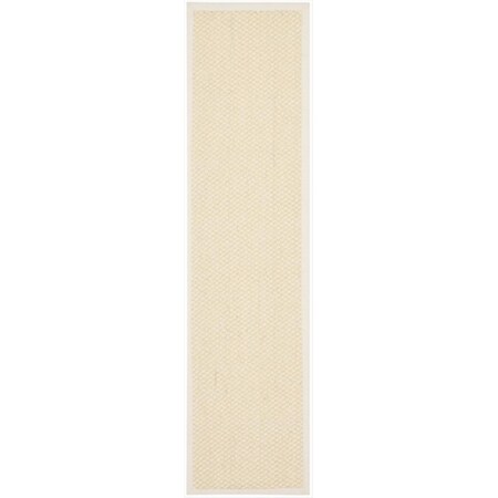 Safavieh 2 x 3 ft. Small Rectangle Casual Creme Natural Fiber Rug NF525A-2